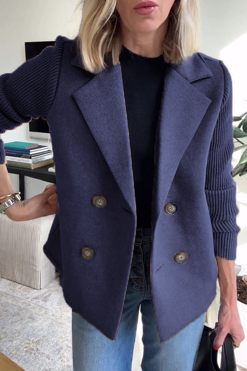 Sasha Casual Blazer Coat, Blue / 10