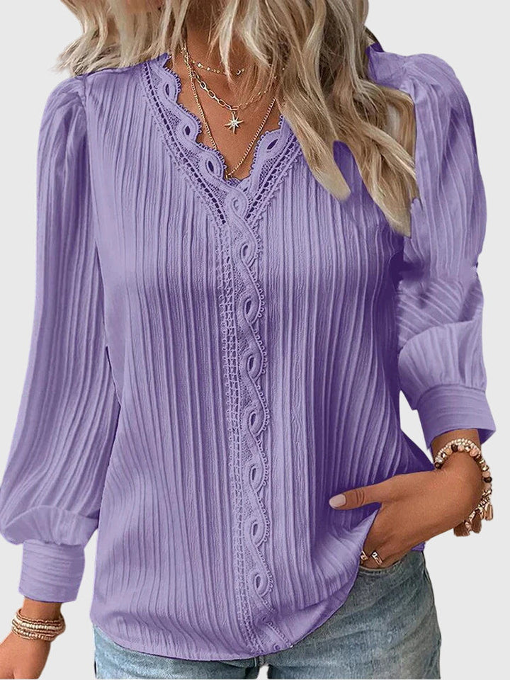 Andrea™ | Blusa Elegante de Pulôver