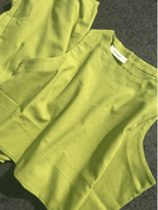 Conjunto de duas peças sem mangas Sienna