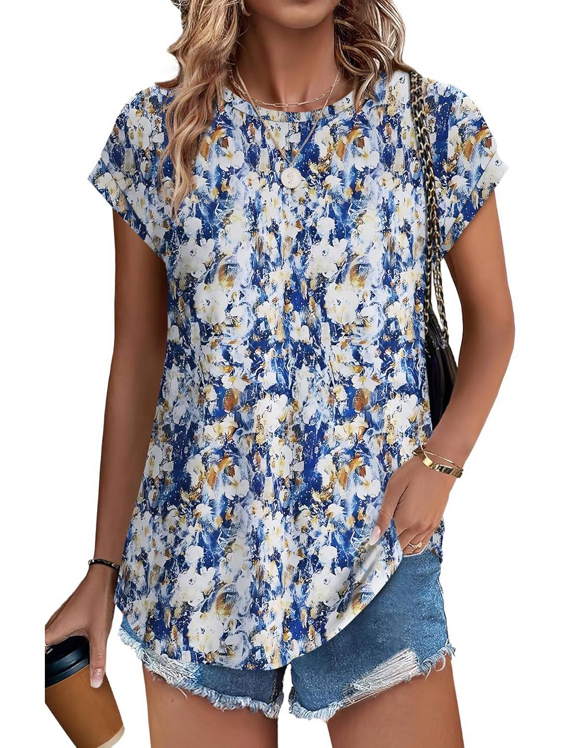 Necie | Blusa estampada elegante