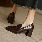 Sapatos de salto tipo mocassim Dorothy