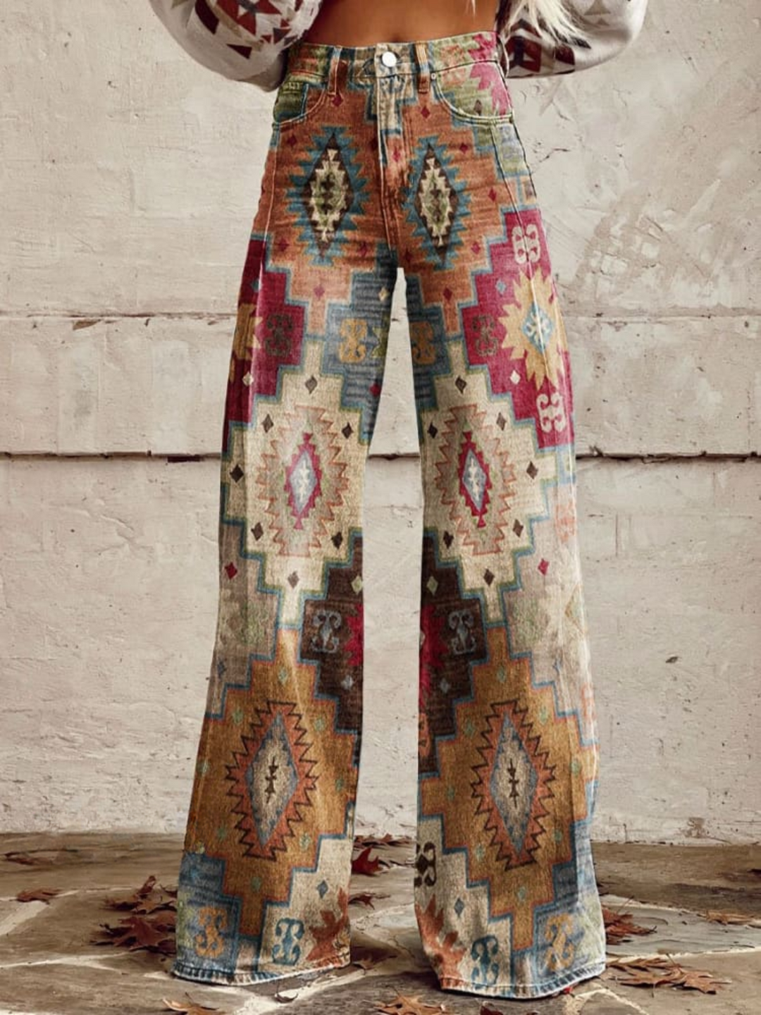 Léa - Calça Retrô Elegante