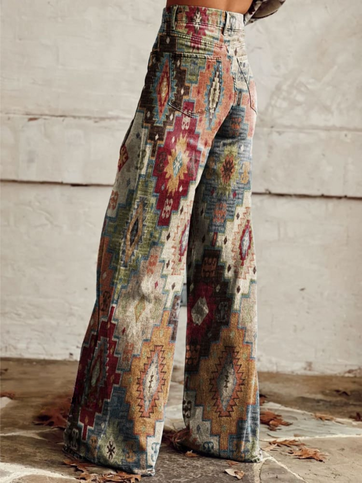 Léa - Calça Retrô Elegante