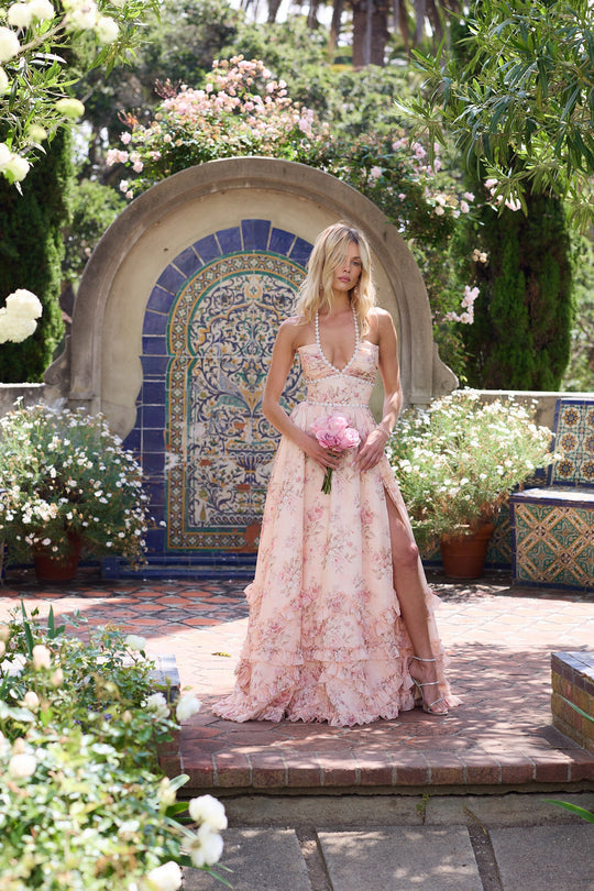 Vera | Vestido maxi chique de verão