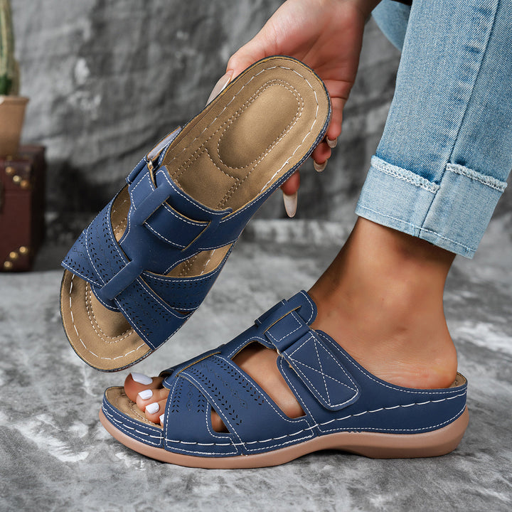 Olivia - Sandalias Ortopédicas de Suela Gruesa