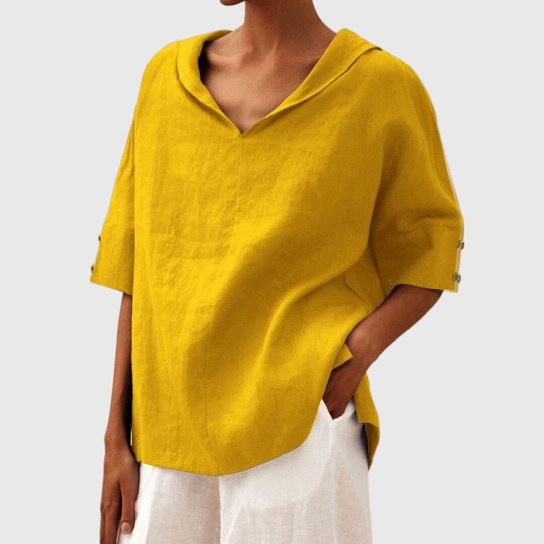 Joanna™ | Blusa informal de corte holgado