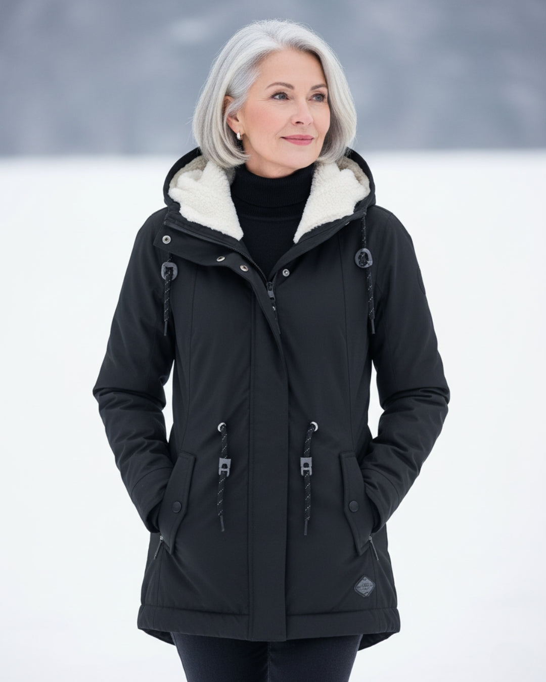Parka alpina de borreguito