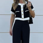 Conjunto informal de top y pantalón de Sofia