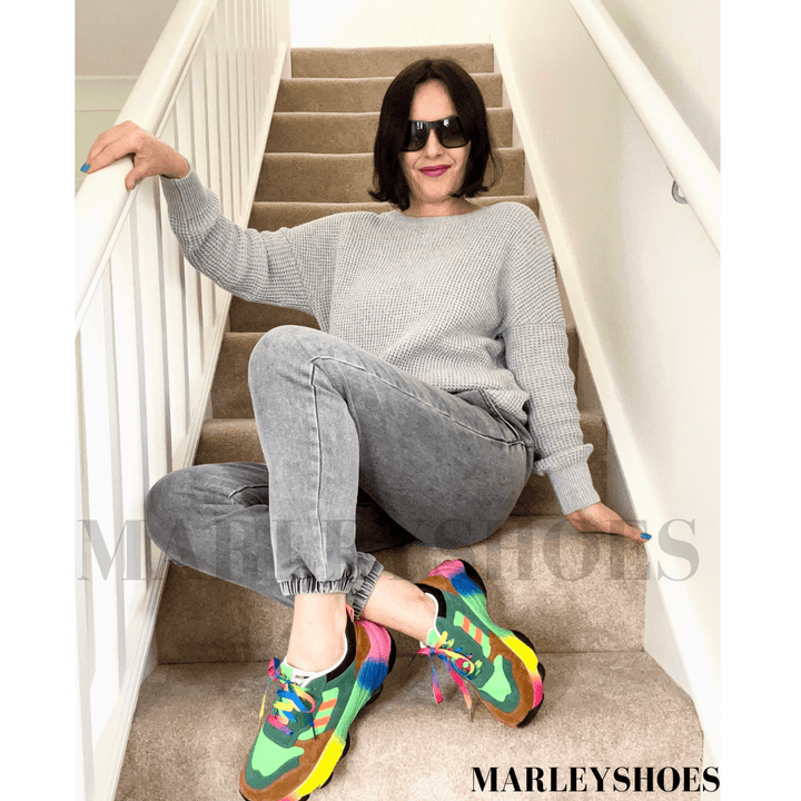 Rowan | Orthopaedic Rainbow Shoes