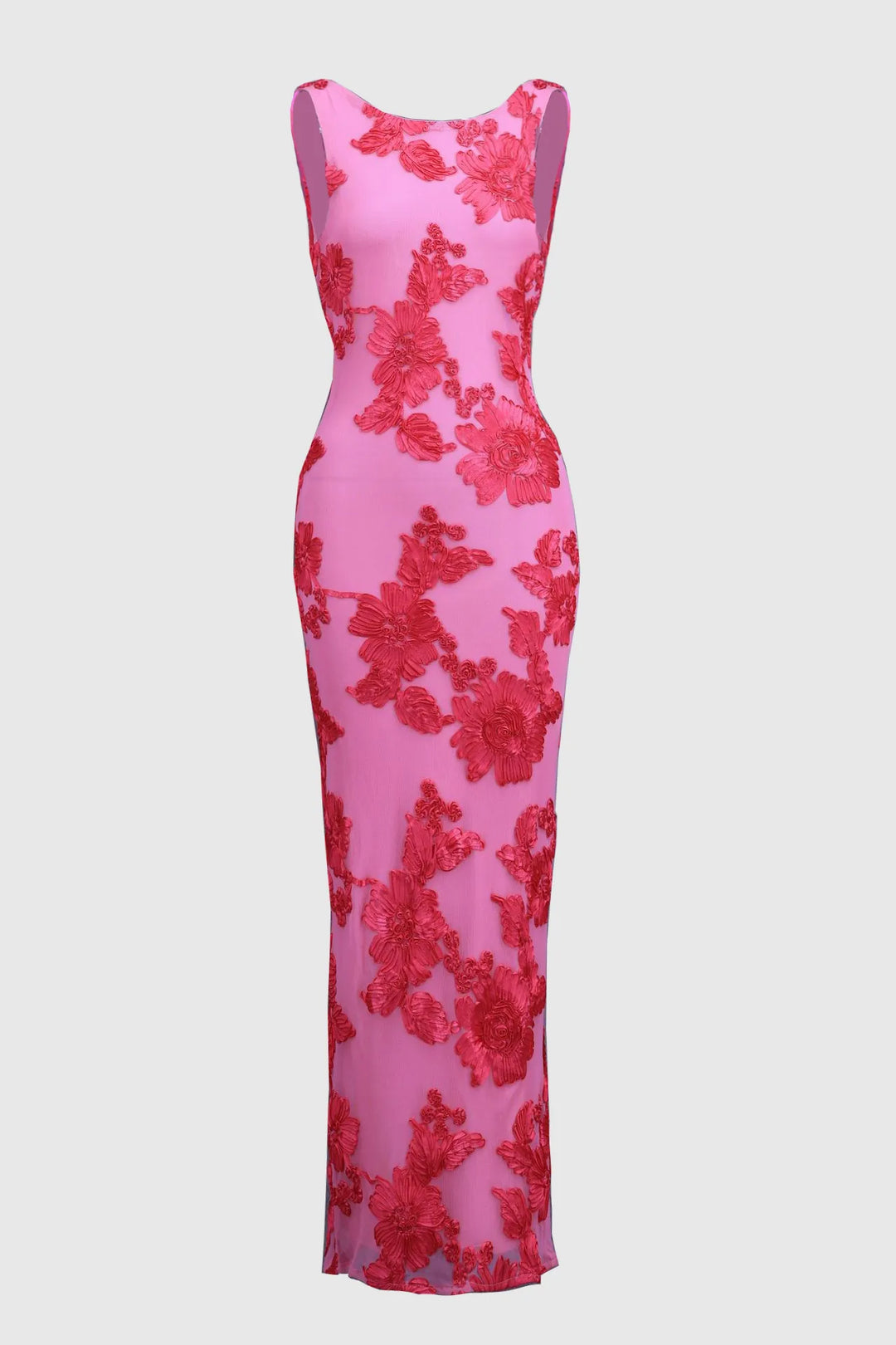 Amara | Vestido maxi elegante en rosa