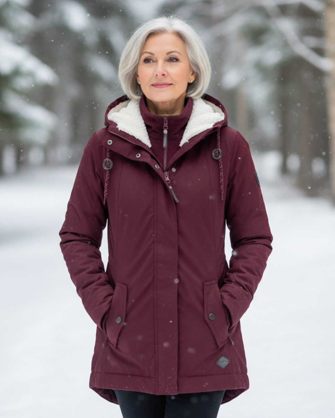 Parka alpina de borreguito