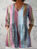 Anais | Blusa longa com decote em V