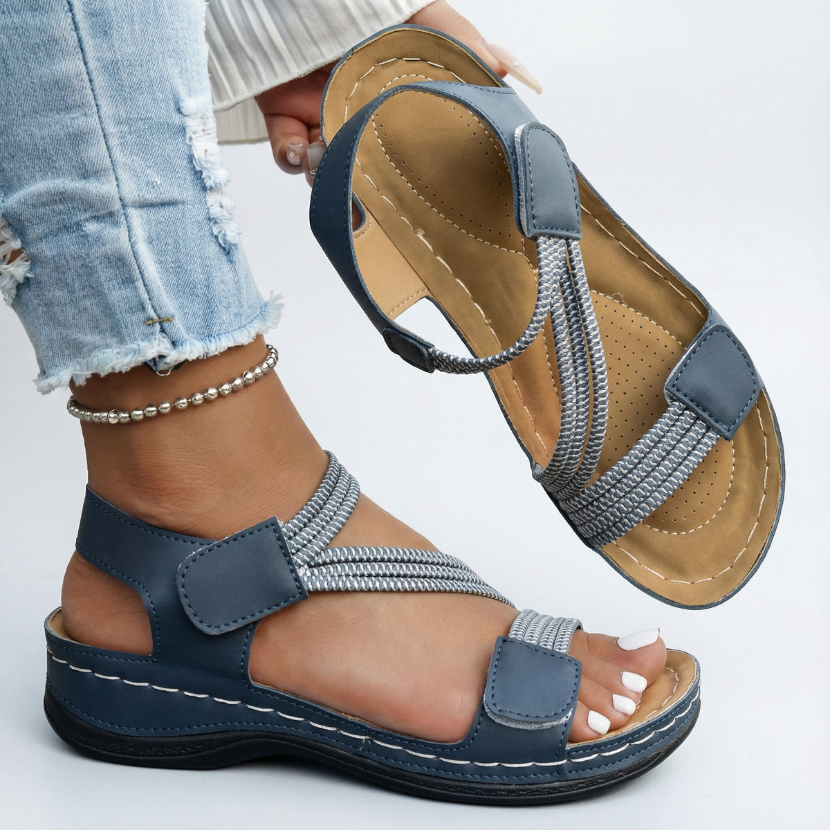 Thelma - Sandalias ortopédicas cómodas