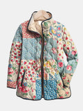 Liora | Encantadora chaqueta acolchada con estampado floral