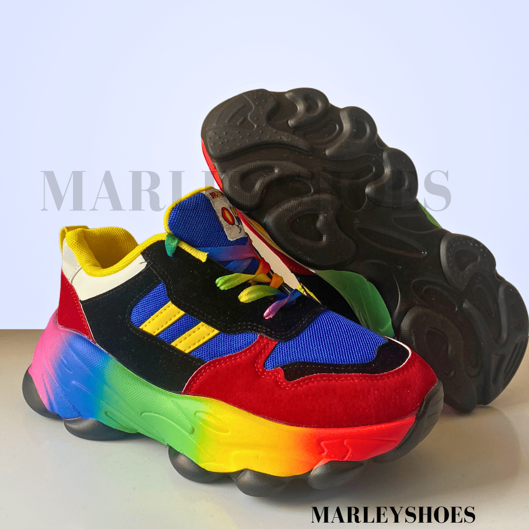 Rowan | Orthopaedic Rainbow Shoes