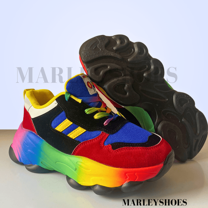 Rowan | Orthopaedic Rainbow Shoes