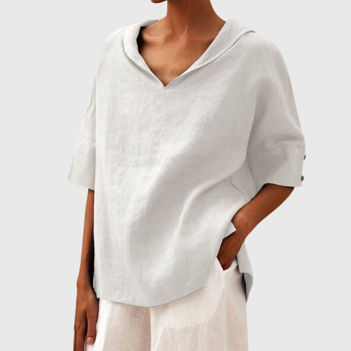 Joanna™ | Blusa Casual de Caimento Solto