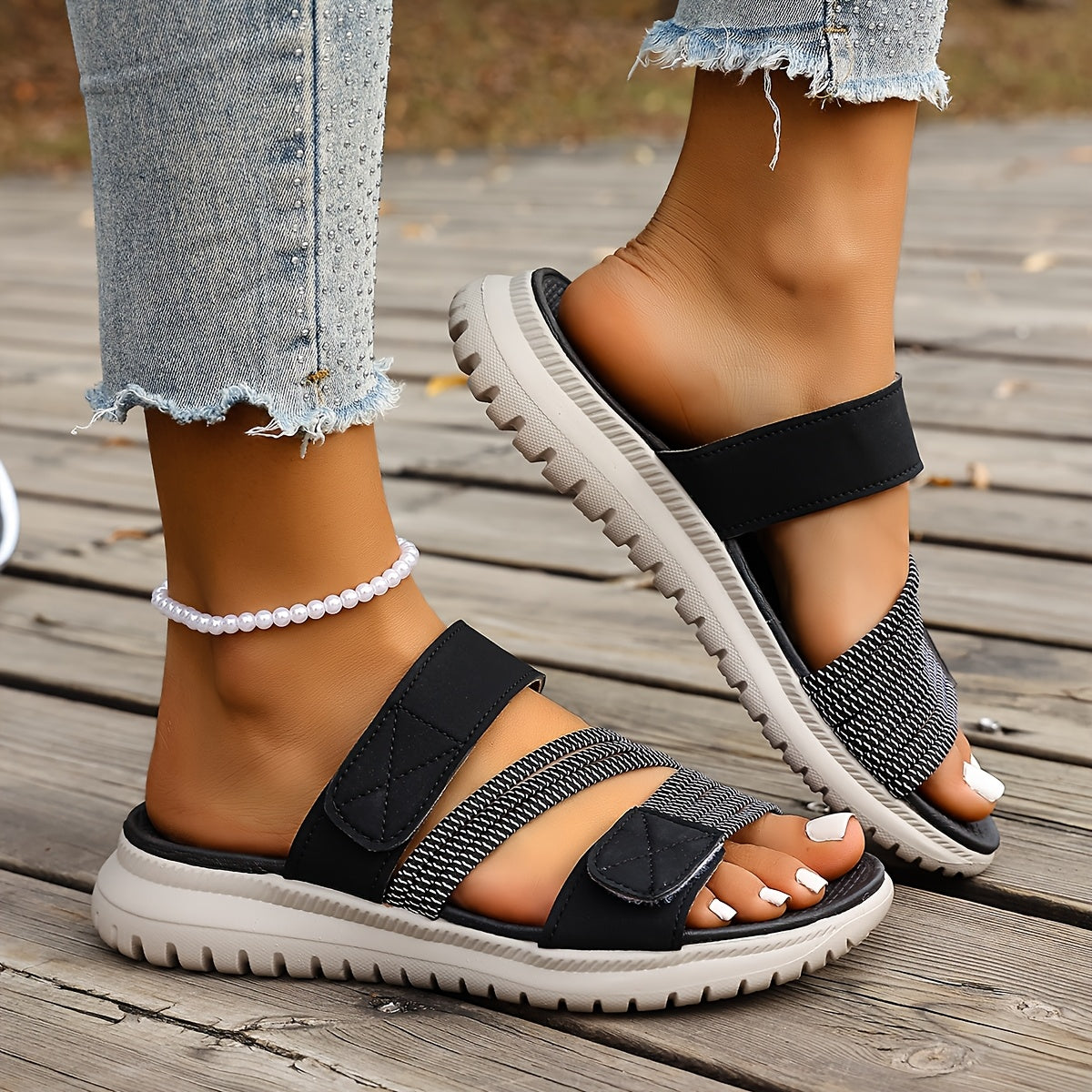 Jannette – Sandalias cómodas para caminar suavemente