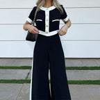 Conjunto informal de top y pantalón de Sofia
