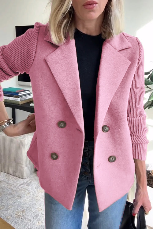 Sasha Casual Blazer Coat, Pink / 10