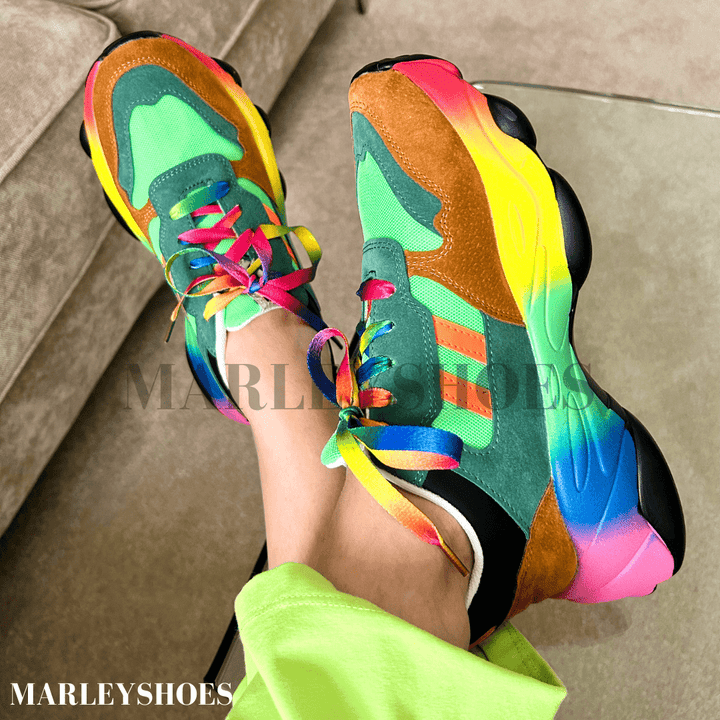 Rowan | Orthopaedic Rainbow Shoes
