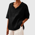 Joanna | Blusa casual de corte largo