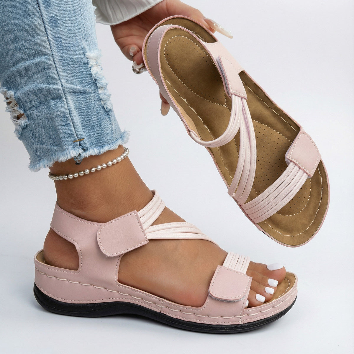 Thelma - Sandalias ortopédicas cómodas