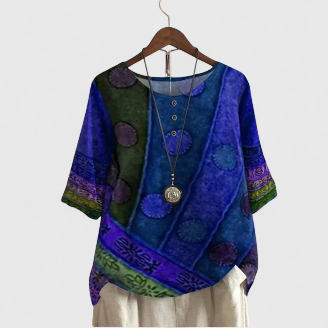 Auralie | Blusa Boho Elegante