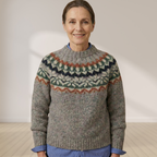 Everly | Camisola de malha nórdica tradicional