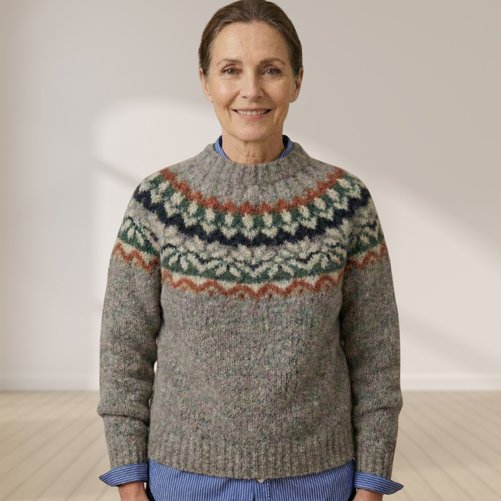 Everly | Heritage Nordic Knit Sweater
