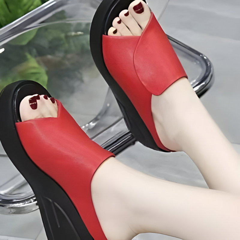 Sandalias Cassandra de plataforma con soporte suave