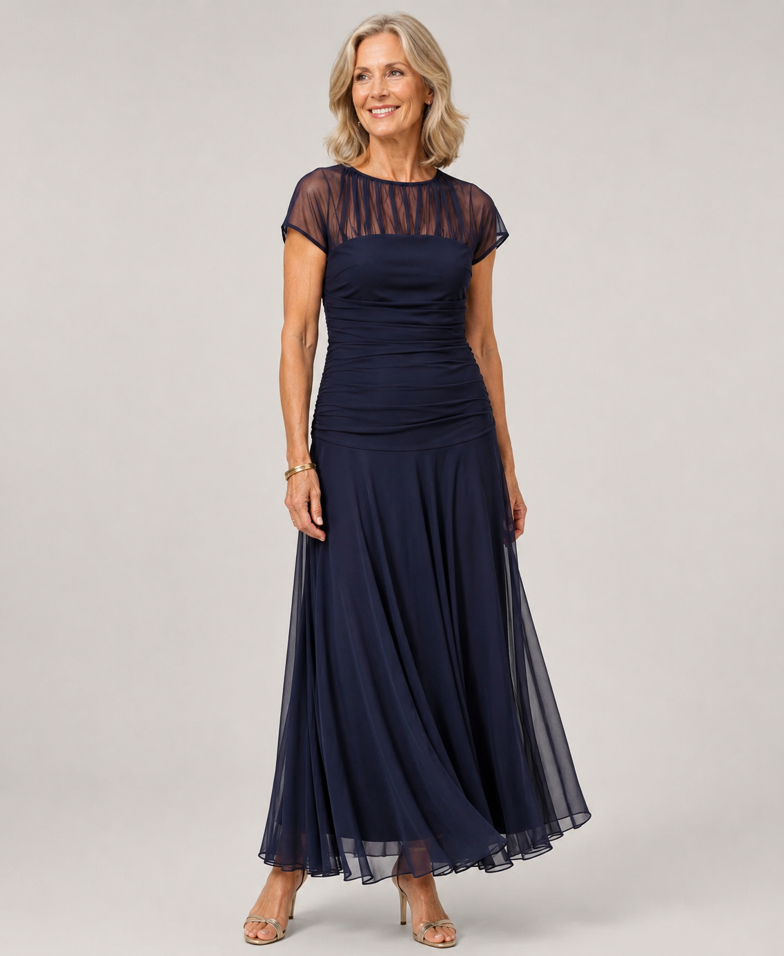Lauren | Vestido de chiffon