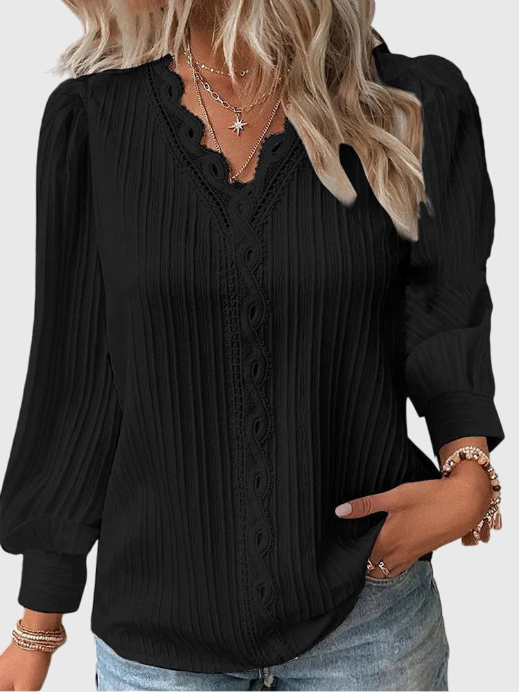 Andrea™ | Blusa Elegante de Pulôver