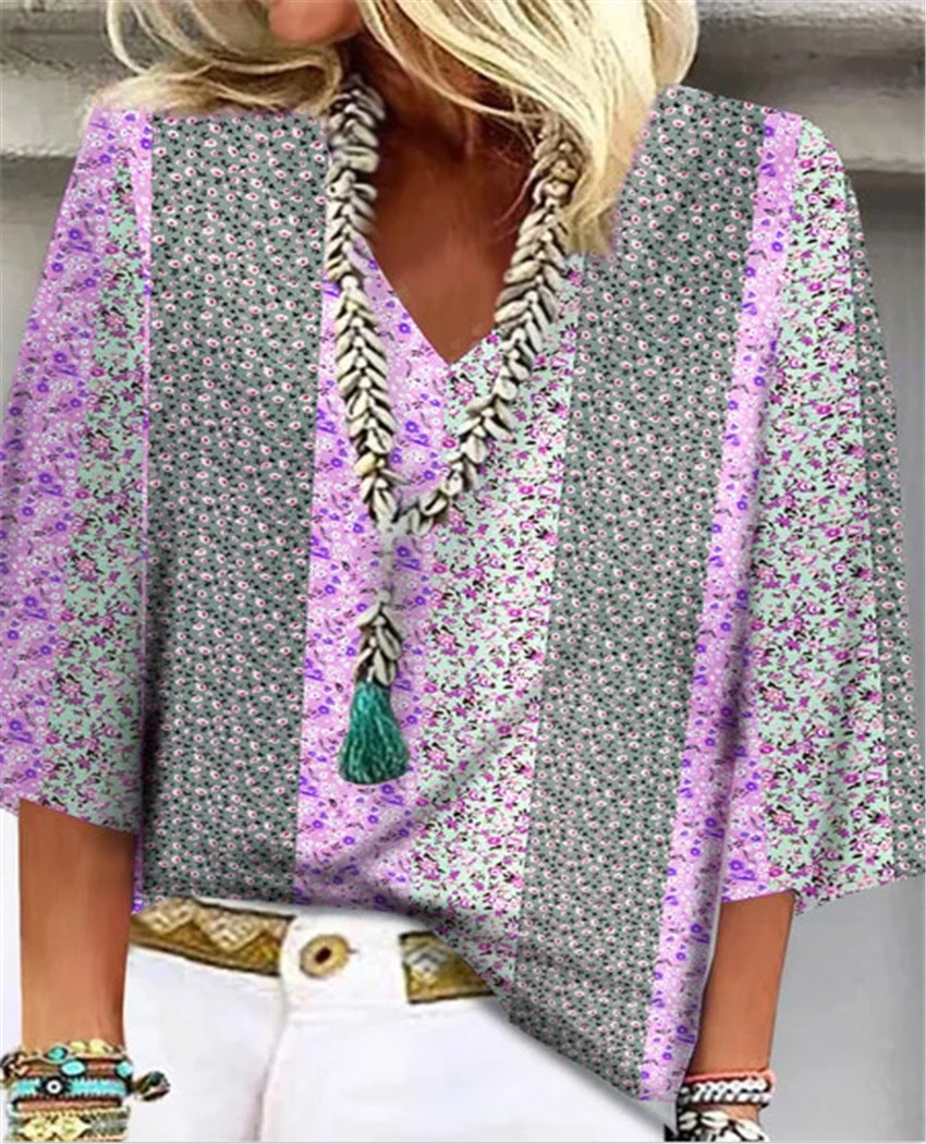 Anika | Blusa con Brisa Floral