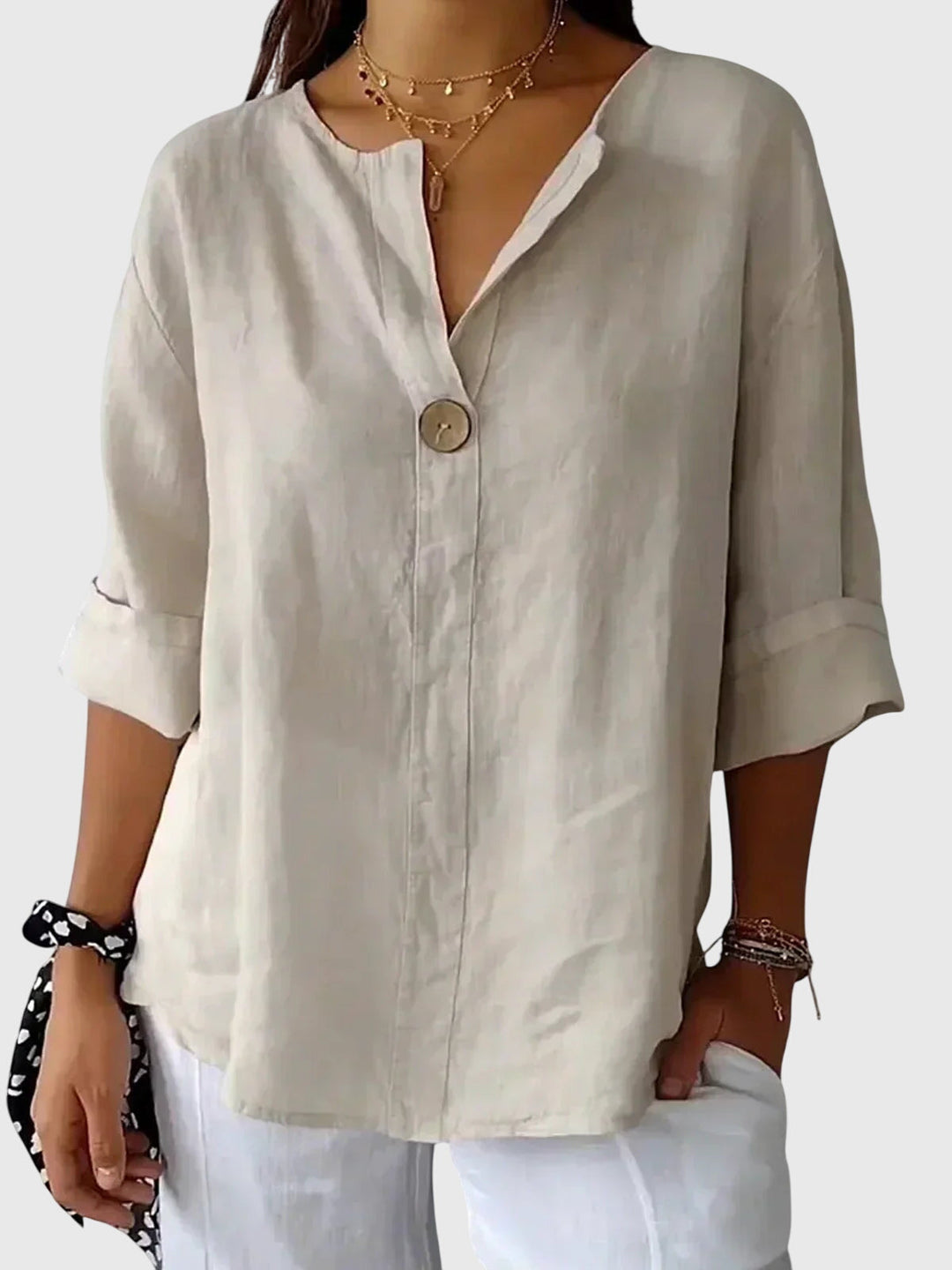 Gemma™ | Blusa Chic e Confortável