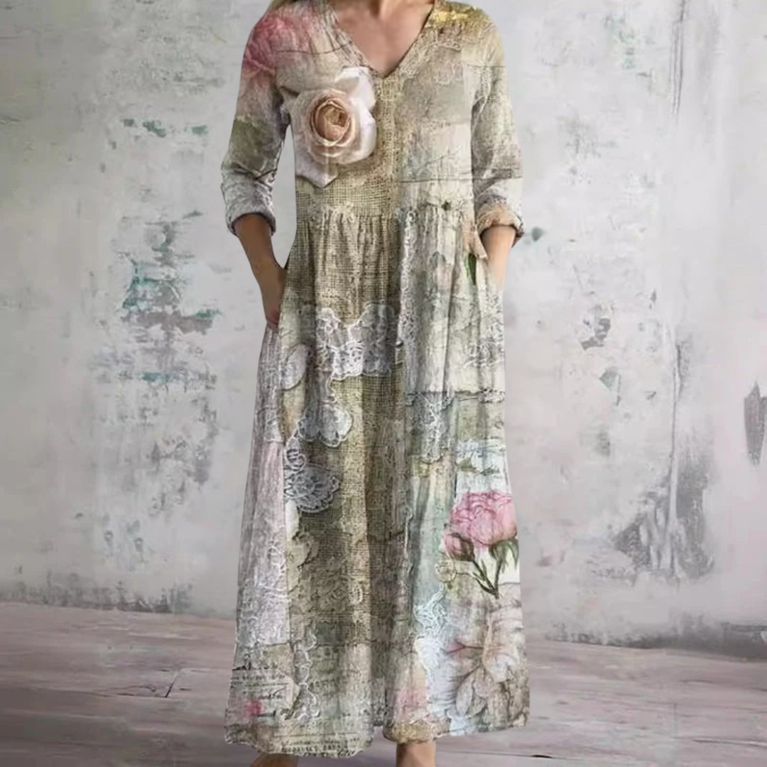fiona | Vestido de verão floral