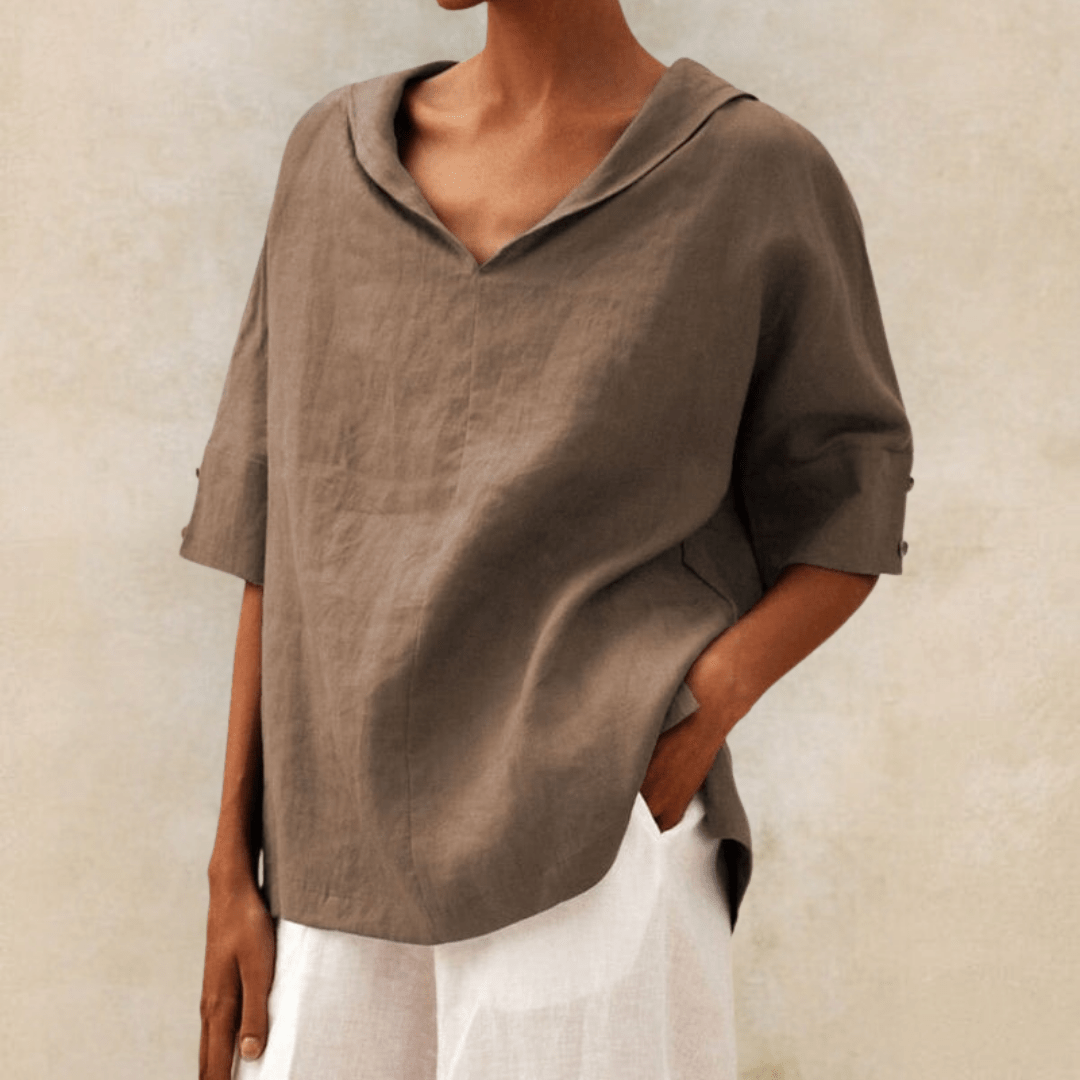 Marie | Camisa oversize brisa costera