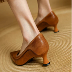 Zapatos de salón elegantes Fiona de cuero auténtico