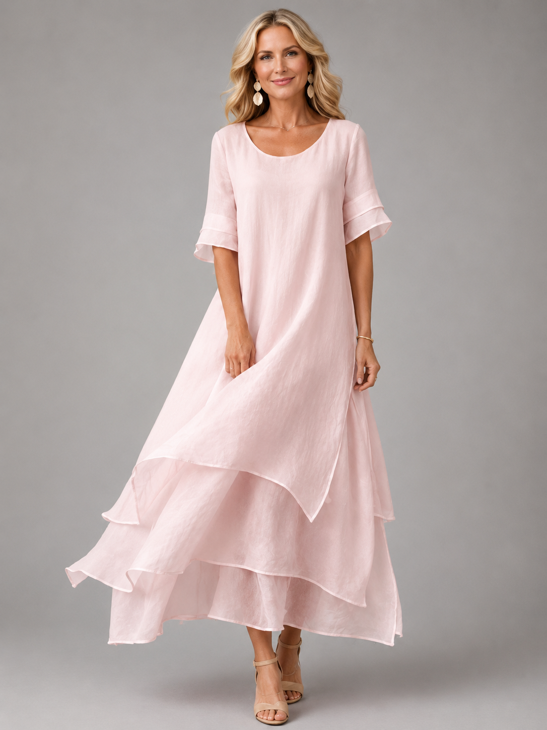 Liora | Vestido maxi fluido e gracioso