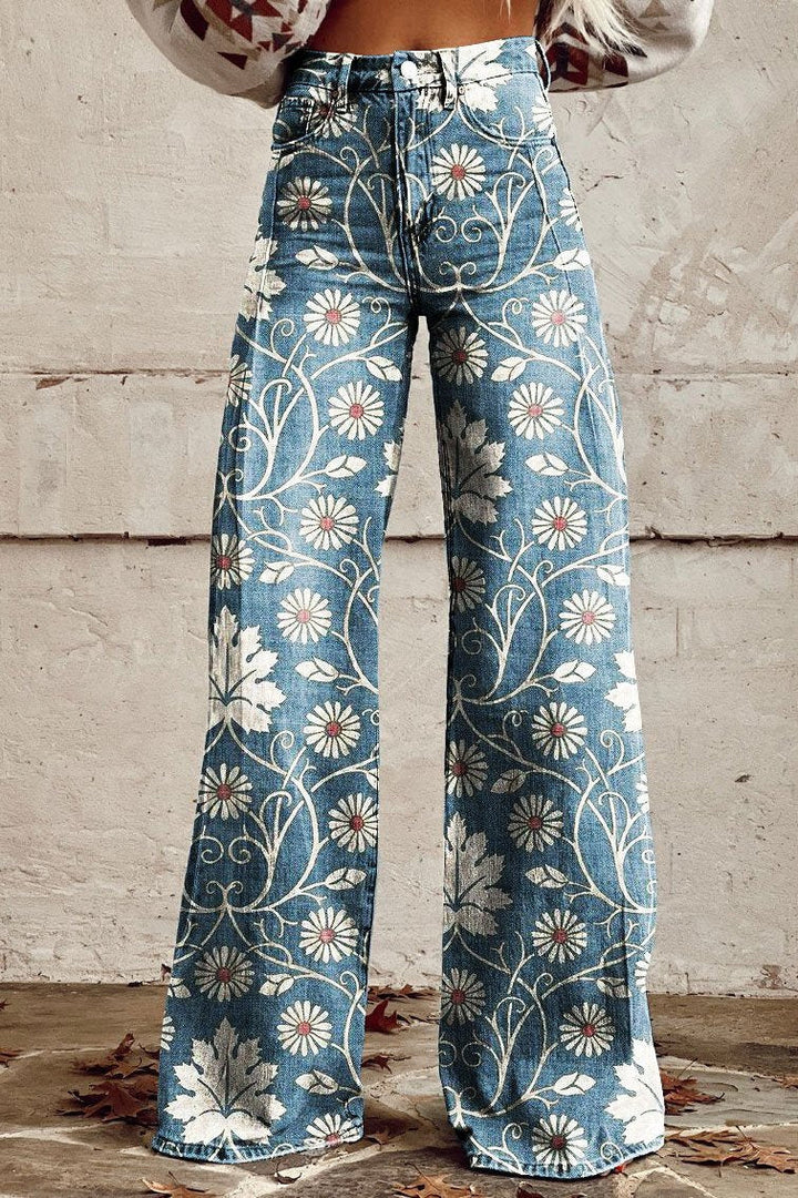 Margherita - Pantalones boho chic