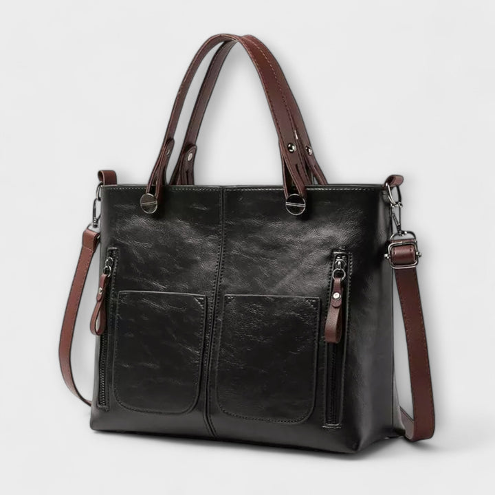 Lora - Bolso de cuero elegante