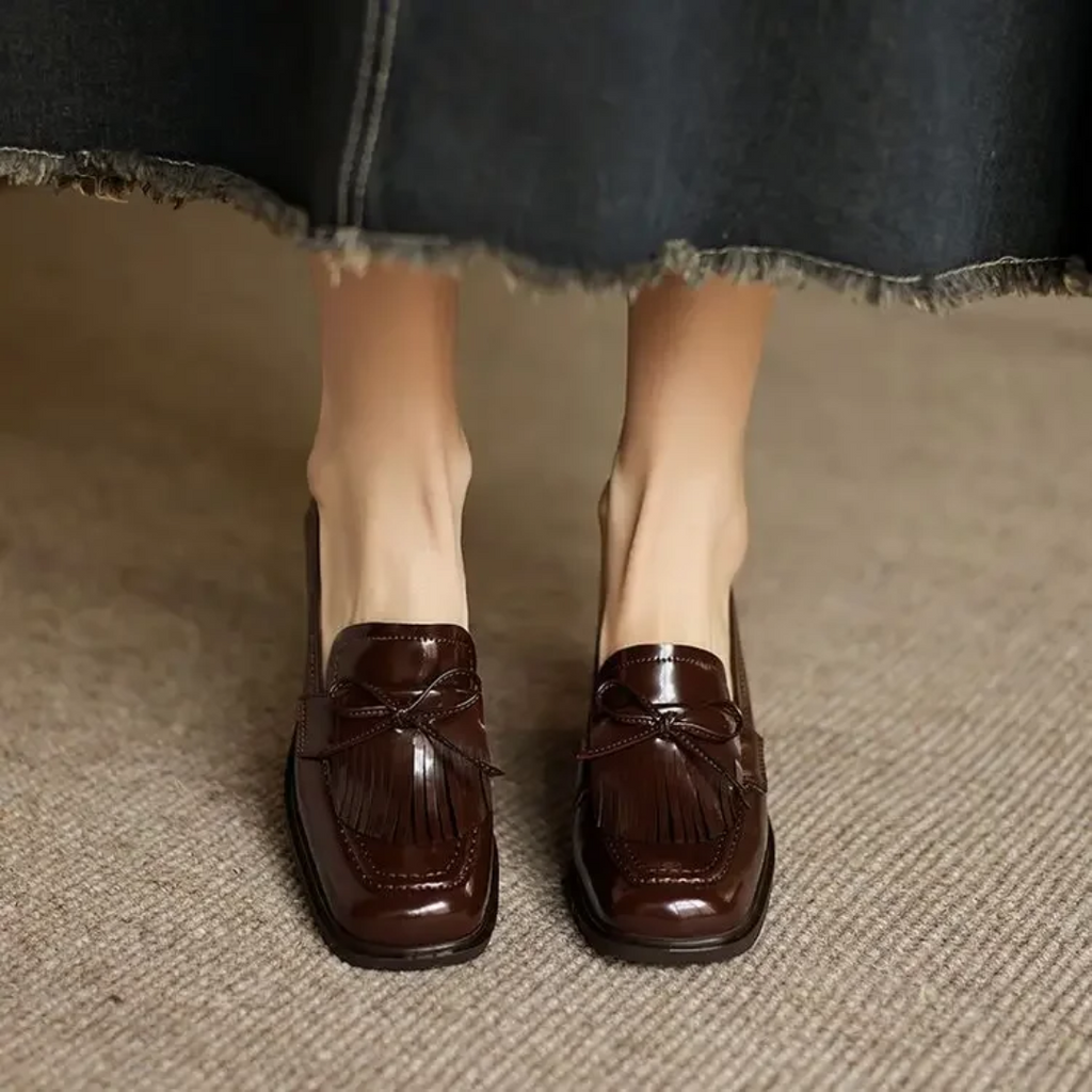Sapatos de salto tipo mocassim Dorothy