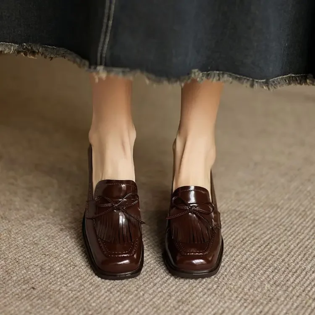 Sapatos de salto tipo mocassim Dorothy