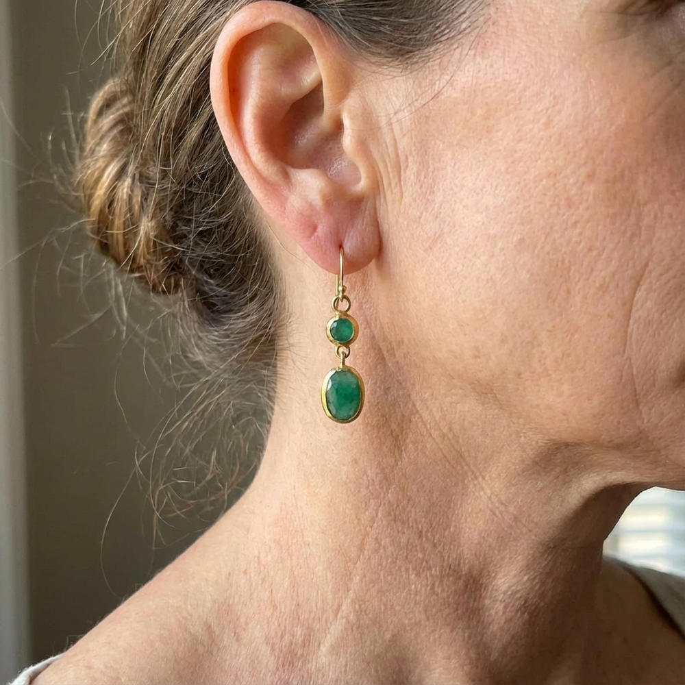 Simple Turquoise Earrings