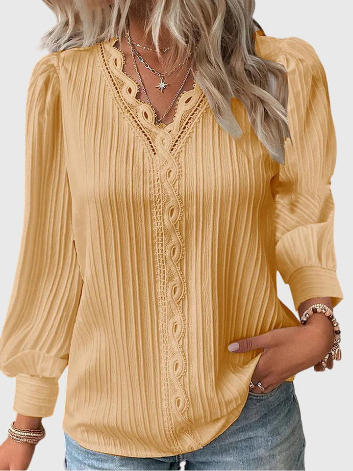 Andrea™ | Blusa Elegante de Pulôver