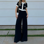 Conjunto informal de top y pantalón de Sofia