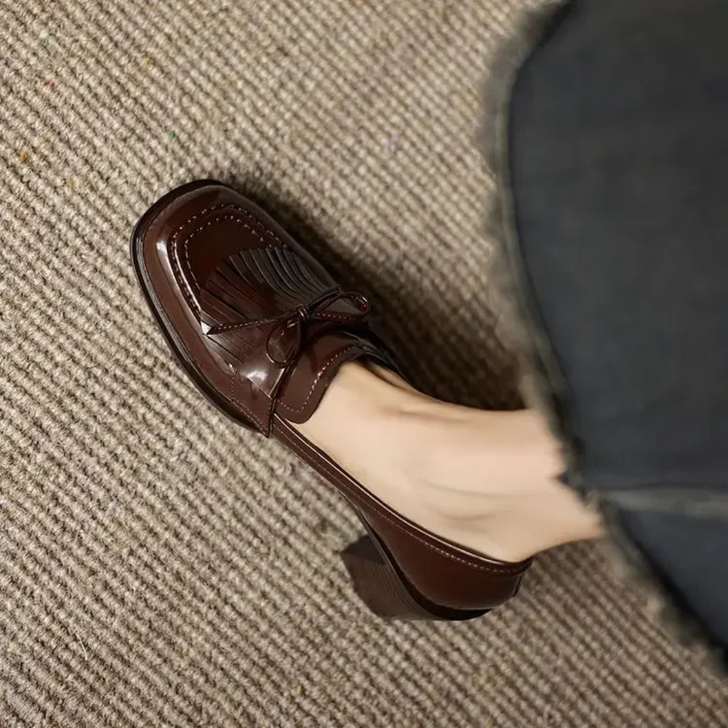 Sapatos de salto tipo mocassim Dorothy