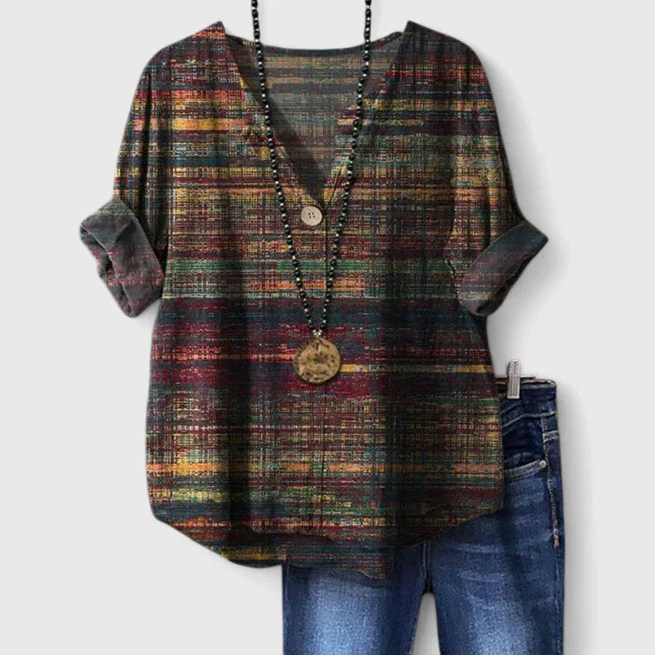 Chrystina | Blusa sofisticada