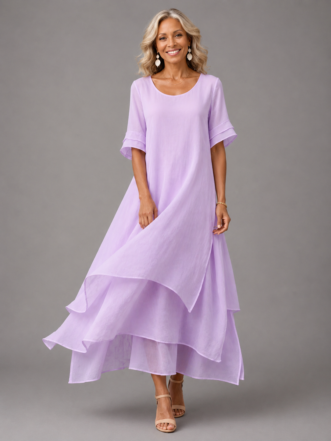 Liora | Vestido maxi fluido e gracioso