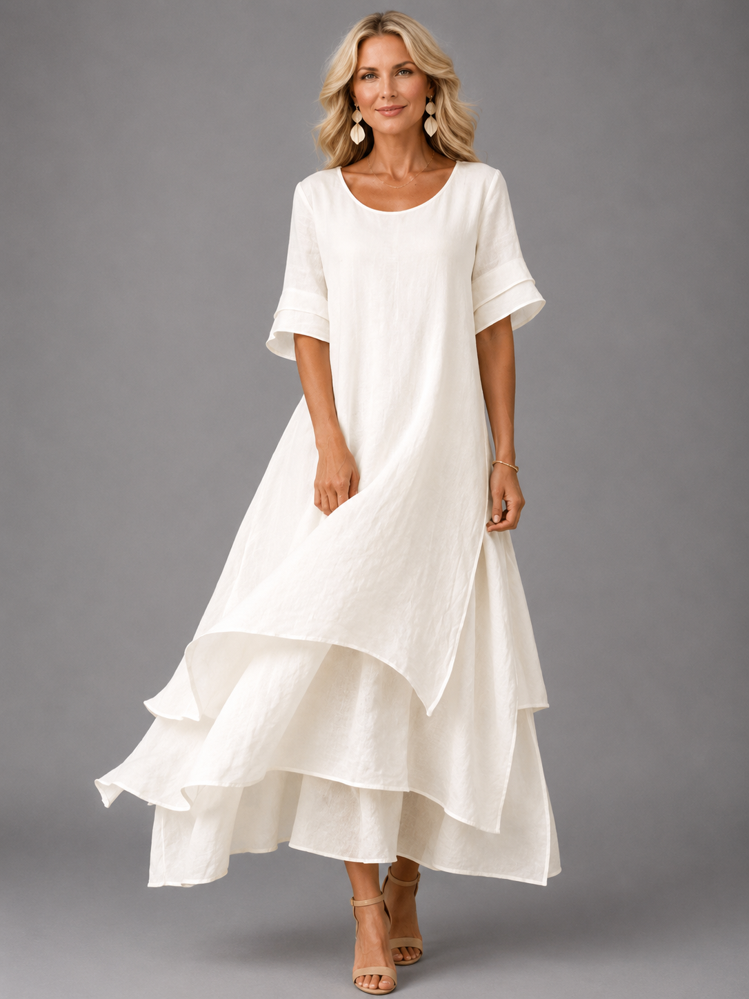 Liora | Vestido maxi fluido e gracioso